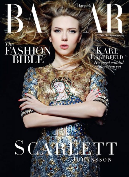Scarlett Johansson declared a 'Modern Marilyn' by Harper's Bazaar: ugh, really'