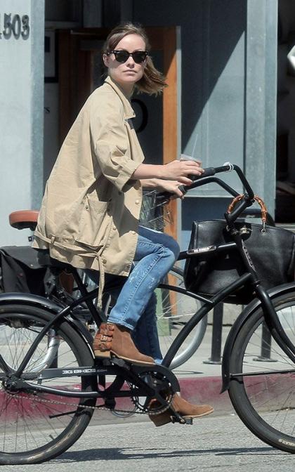 Olivia Wilde: Bicycle Babe in LA