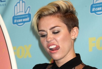 Miley Cyrus Was at the Teen Choice Awards