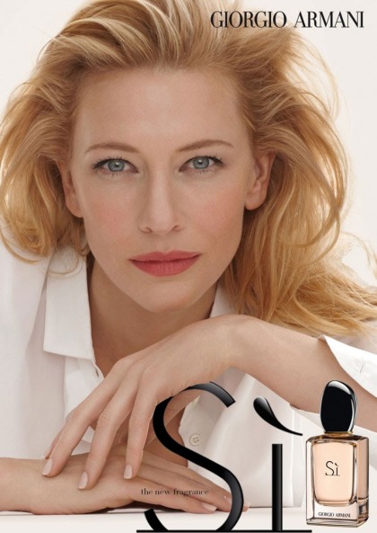 Cate Blanchett, goddess, stars in $10 million Armani campaign: gorgeous?