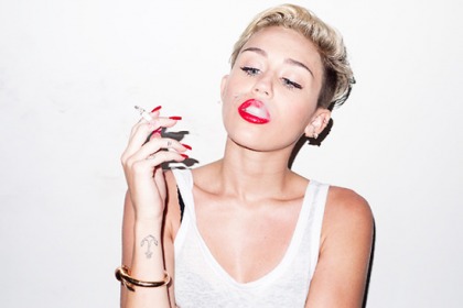 Miley Cyrus did a shoot with Terry Richardson & it is spectacular