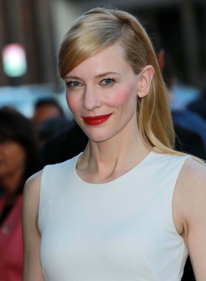 Cate Blanchett laughs off Oscar speculation for 'Blue Jasmine?: good strategy'