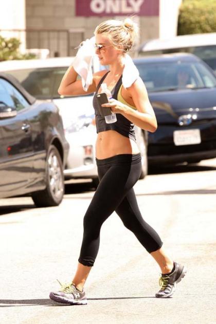 Abs-olutely Fantastic! Julianne Hough's Tight Tummy is To Die For