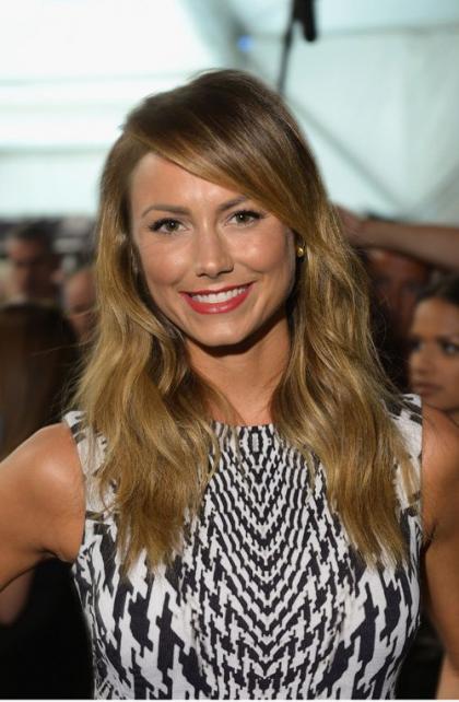 Stacy Keibler Goes From Tailgating to the Runway at New York Fashion Week