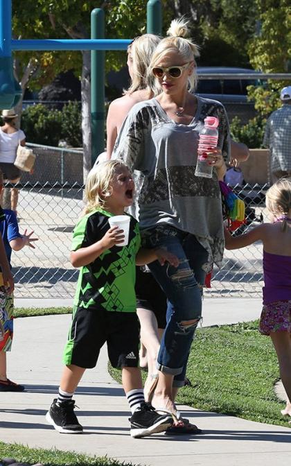 Gwen Stefani: Mommy to the Rescue!