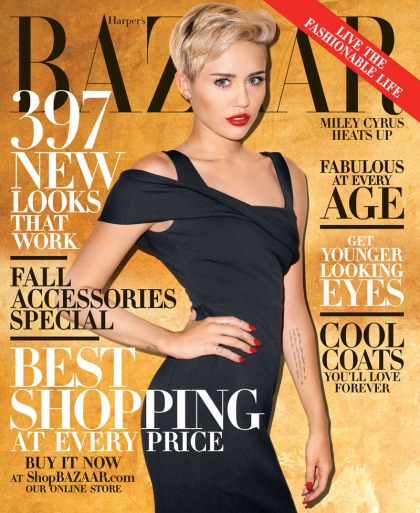 Miley Cyrus & Liam Hemsworth officially split, did she forecast it to Bazaar?