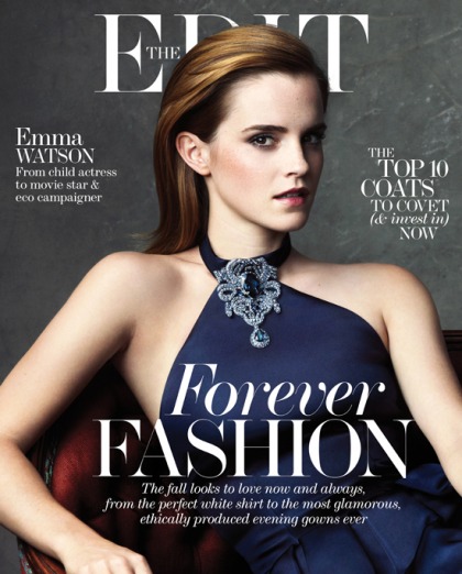Emma Watson: 'I can't wrap my head around why ethical clothing is a speciality'