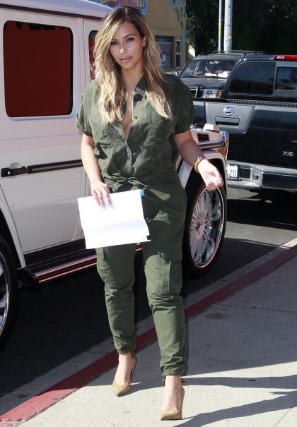 Kim Kardashian shows off her blonde hair, fug onesie in LA: did you miss her?