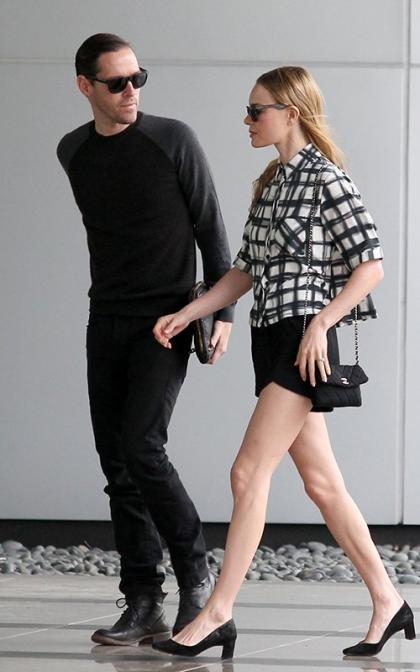 Kate Bosworth & Michael Polish: Off to Germany!