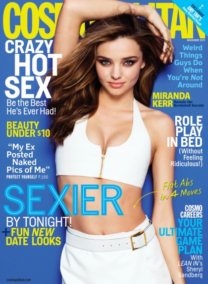 Miranda Kerr covers Cosmo: 'When I get home, I?m not the boss like I am at work'