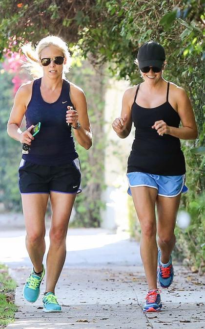 Reese Witherspoon's Santa Monica Jog 