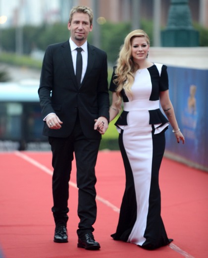Avril Lavigne & Chad Kroeger at the Huading Awards: Canada's royal couple'