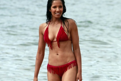 Padma Lakshmi Is Cooking Up Some Tasty Bikini Pictures