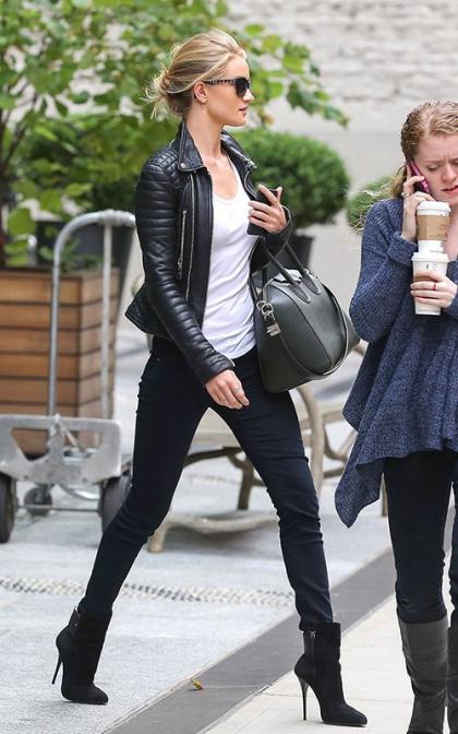 Rosie Huntington-Whiteley: Busy in the Big Apple