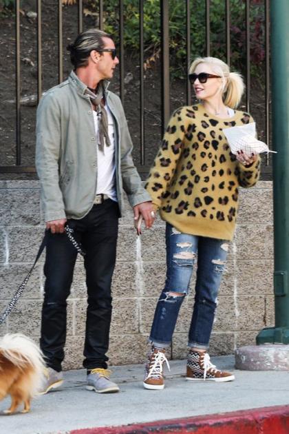 Gwen Stefani and Gavin Rossdale: Family Day in Lake Arrowhead