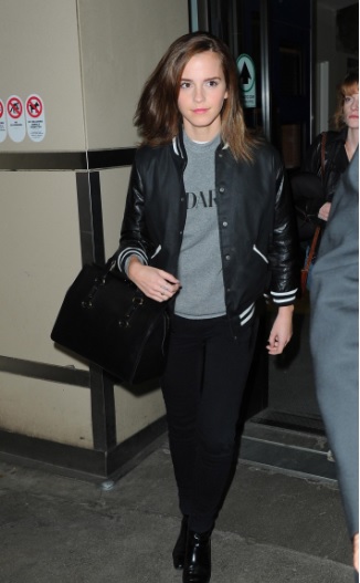 Emma Watson Looks Fresh at LAX Airport