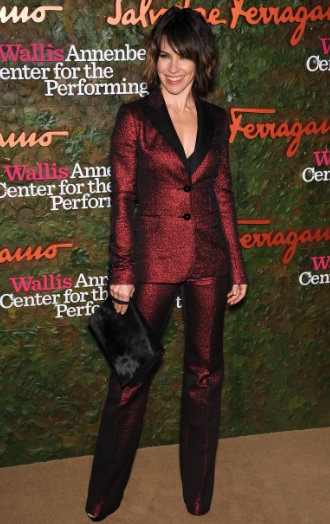 Evangeline Lilly So Pretty At Wallis Annenberg Center for the Performing Arts Inaugural Gala