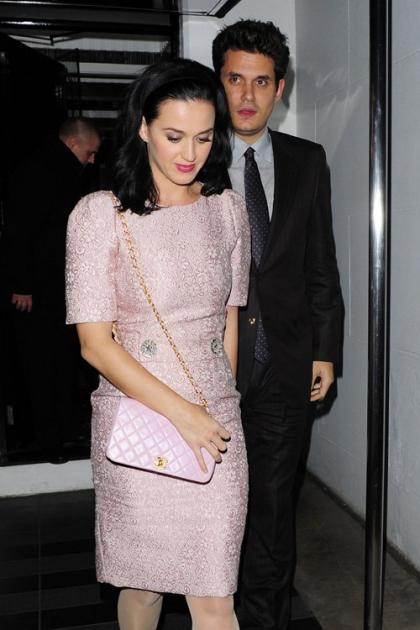 Katy Perry and John Mayer Class it Up for Date Night in London