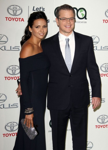 Matt Damon and Luciana at the Environmental Media Awards: adorable couple?