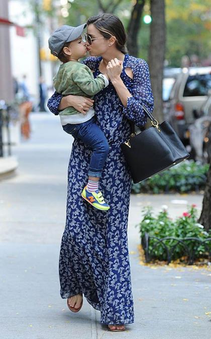 Miranda Kerr: Mommy Duty in Manhattan