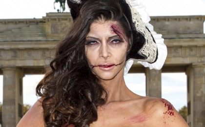 Micaela Schaefer Is The Best Dressed Zombie Ever!