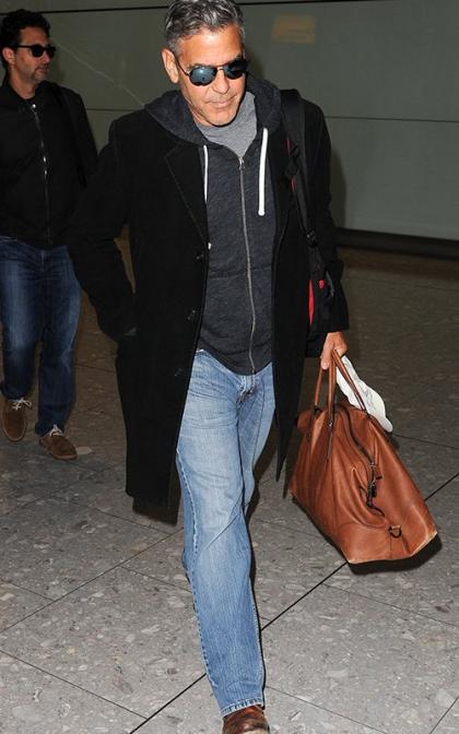 George Clooney Heads to London