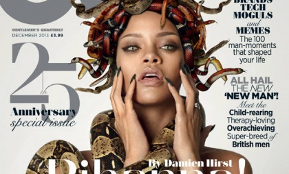 Rihanna Nude For GQ Magazine