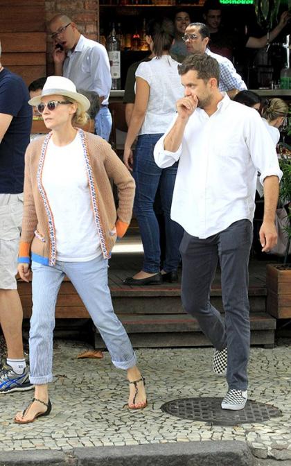 Diane Kruger & Joshua Jackson: Lunch Lovers in Rio