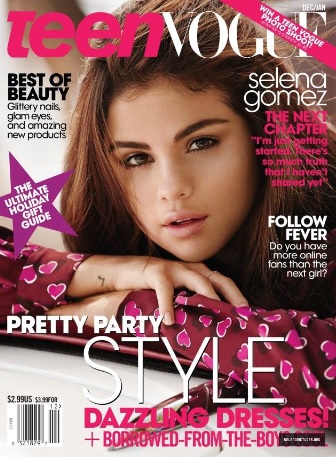 Selena Gomez Sensual At Teen Vogue's December 2013/January 2014