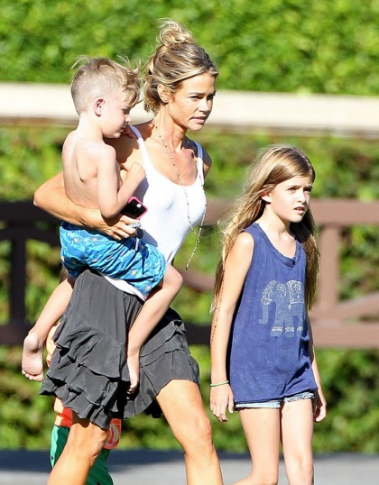Denise Richards will no longer care for Charlie Sheen's boys, says they?re abusive
