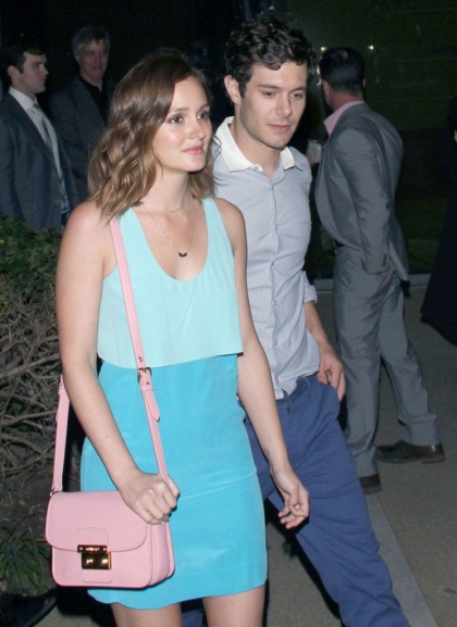 Leighton Meester and Adam Brody are probably engaged: super cute couple?