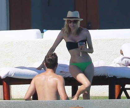 Diane Kruger in a Bikini With Joshua Jackson
