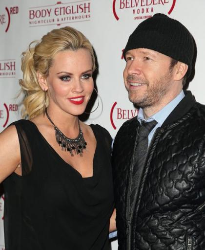 Donnie Wahlberg Accompanies Jenny McCarthy for 