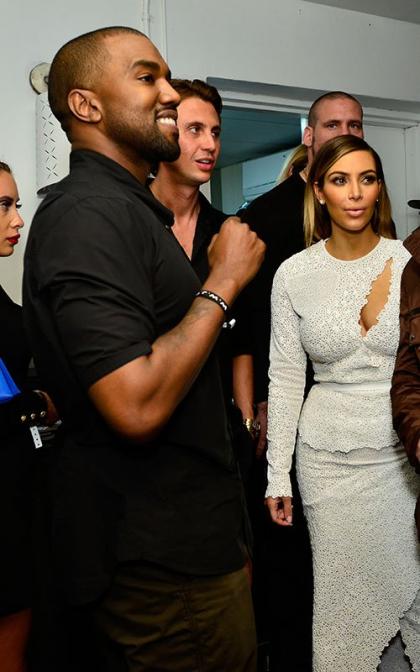 Kanye West & Kim Kardashian: Art Basel Buddies