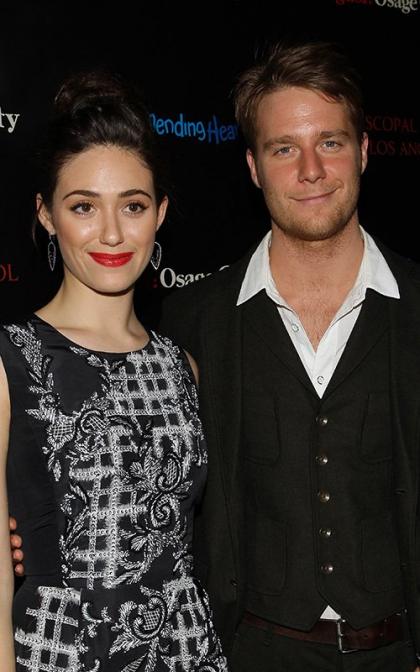 Emmy Rossum Checks Out 'August: Osage County' in Los Angeles