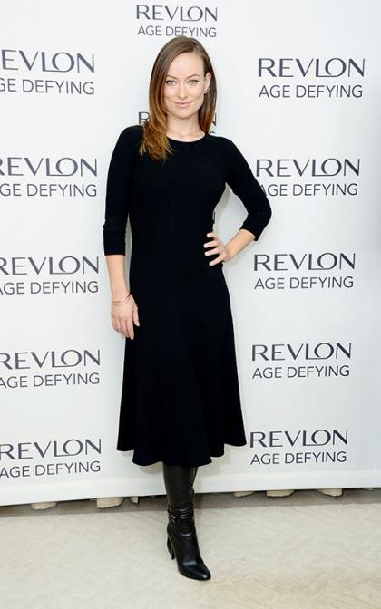 Olivia Wilde Launches Revlon's Age Defying Goodies in NYC