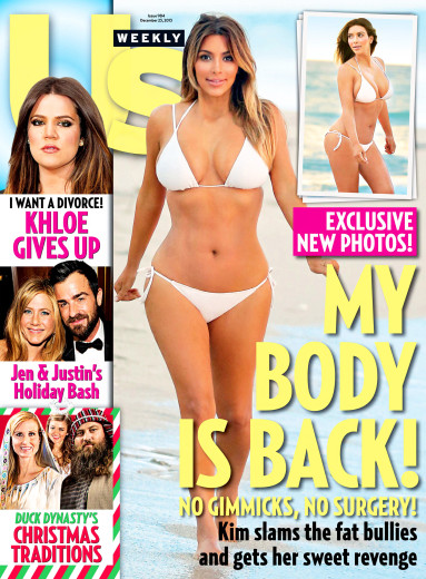 Kim Kardashian Got Her Body Back Thanks to Photoshop