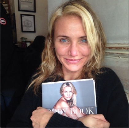 Cameron Diaz posts makeup free pic, promotes her new self help 'Body Book'