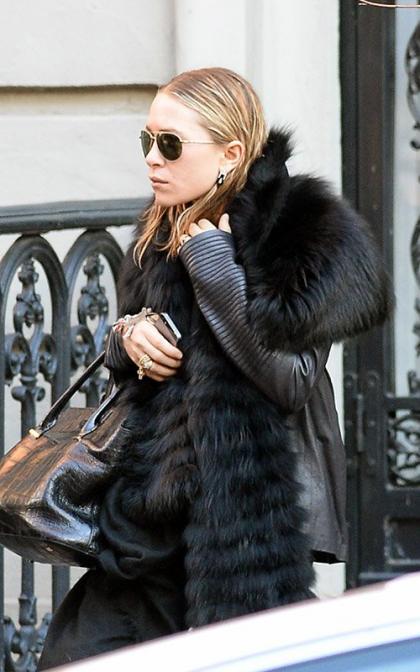 Mary-Kate Olsen Steps Out in NYC Amidst Engagement Rumors