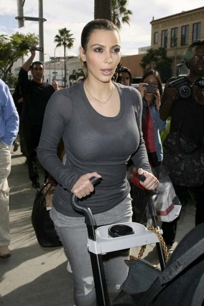 Kim Kardashian on Rumors She Waxed North's Eyebrows: 