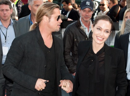 Angelina Jolie & Brad Pitt did their Christmas shopping at an Australian Target