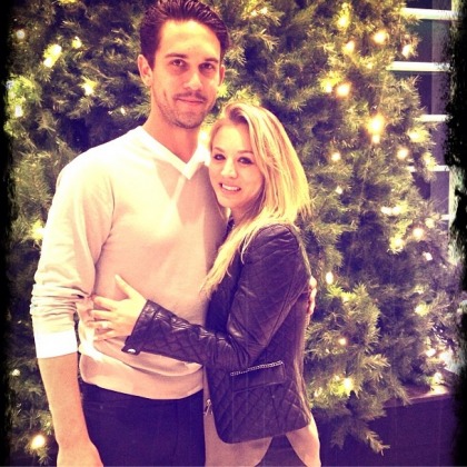 Kaley Cuoco 'killed it' during her first Christmas with fiancé Ryan Sweeting