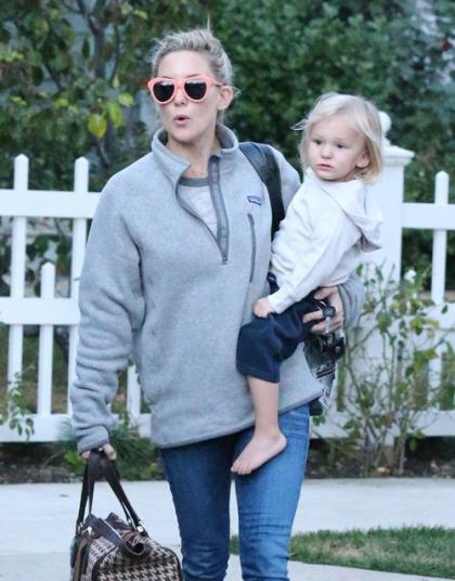 Kate Hudson: Family Time in Brentwood