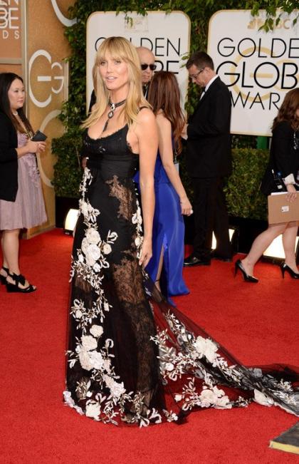 Heidi Klum: Bangin' Babe at the 2014 Golden Globe Awards