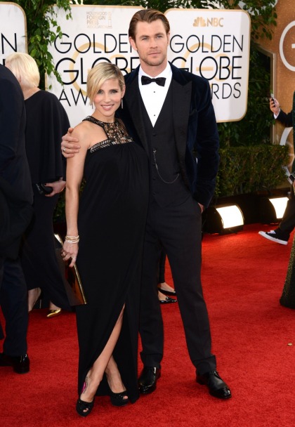 Elsa Pataky was also at the Golden Globes, someone pay attention to her!