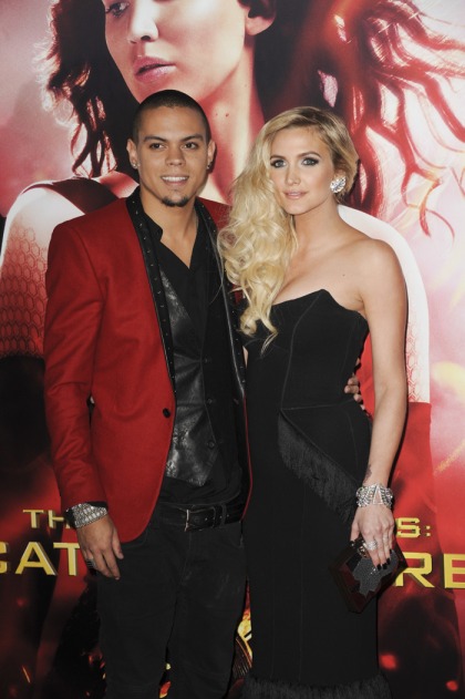 Ashlee Simpson is engaged to Diana Ross' son, Evan Ross of 'Mockingjay'