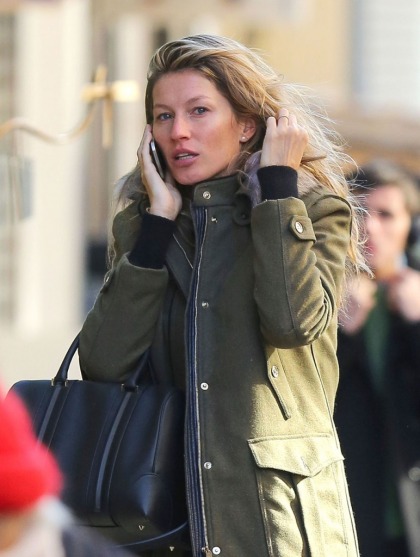 Gisele Bundchen busted driving an ATV with her helmetless baby in a front carrier