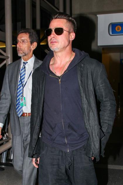 Brad Pitt: Back in Town for the Weekend