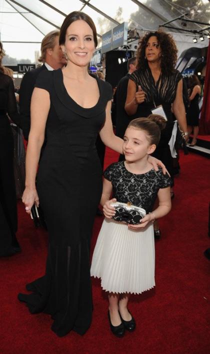 Tina Fey Brings Darling Daughter Alice to the 2014 SAG Awards