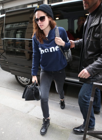 Kristen Stewart gets pap?d with a $3400 Chanel backpack in Paris: tacky or cute?